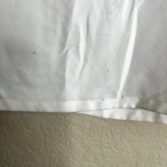 Ralph Lauren BLACK LABEL NEW Blouse Top Women 8 White Silk Quiet Luxury Designer - Picture 9 of 14